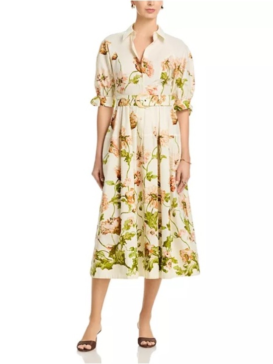Cara Cara Caro Poplin Midi Dress $695 NEW without tag - Picture 5 of 9